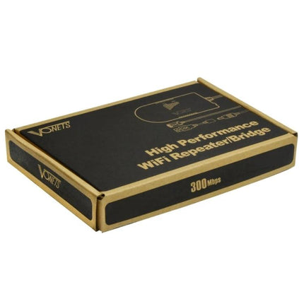 VONETS Mini WiFi Repeater for Extending Home Network Signals - compact 300Mbps high performance repeater/bridge box
