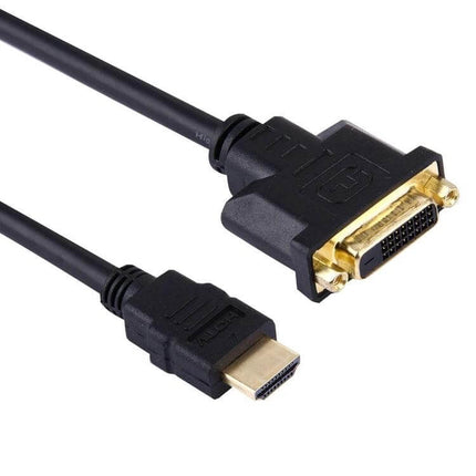 30cm HDMI Male to DVI Female Adapter Cable for Device Links showing HDMI male and DVI female connectors for home theater and monitor connections