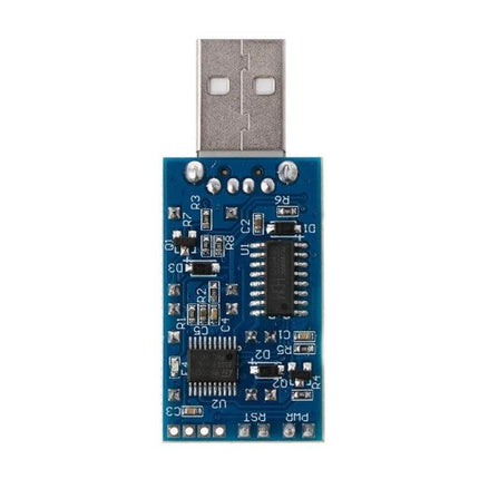 USB Watchdog Card for Automatic Computer Restart on Crashes blue USB dongle showing PCB and components