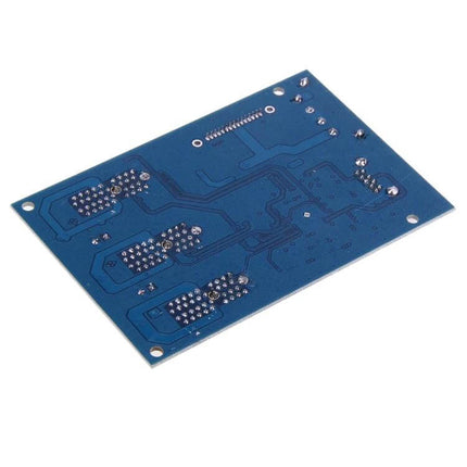 PCI-E Riser Card for 1 to 3 Slot Expansion with USB Cable blue PCB showing solder points and traces