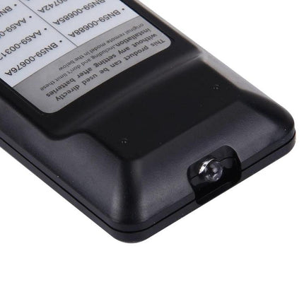 Chunghop Universal Remote Controller for Samsung LED, LCD, and 3D TVs - black replacement remote back and IR emitter close-up