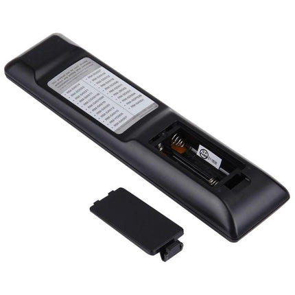 Chunghop Universal Remote for Sony LED and LCD TVs Control black replacement remote back view with battery compartment open