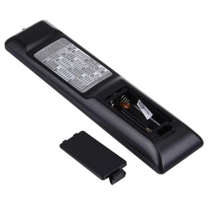 Chunghop Universal Remote Controller for Skyworth LED Televisions replacement remote back view with battery compartment open