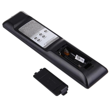 CHUNGHOP Universal Remote Controller for Philips Television Sets back view with open battery compartment