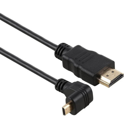 30cm HDMI to Micro HDMI Cable for Camera Device Connections - compact short HDMI to Micro HDMI cable for linking camera to TV or monitor