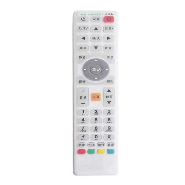 Waterproof Silicone Protective Cover for Smart TV Remotes, 5 Pack on white universal remote protecting buttons