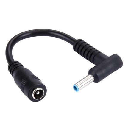 Compact Adapter Cable for Laptop Power Charging Needs - 4.5x3.0mm bent male to female adapter cable for mismatched laptop chargers