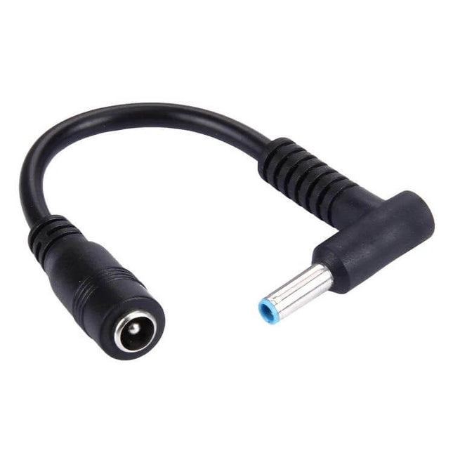 Compact Adapter Cable for Laptop Power Charging Needs - 4.5x3.0mm bent male to female adapter cable for mismatched laptop chargers