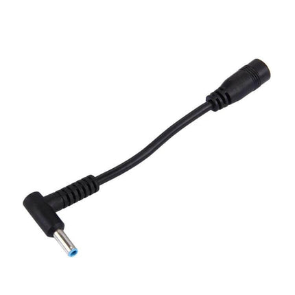 Compact Adapter Cable for Laptop Power Charging Needs – 4.5x3.0mm bent male to female travel power adapter cable