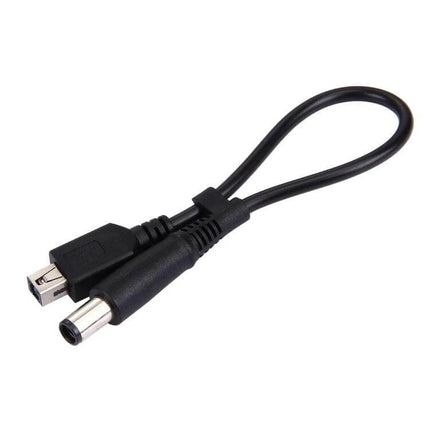 Power Adapter Cable with 4.5mm Female to 7.4mm Male Connectors - black adapter cable for laptop and portable device power compatibility