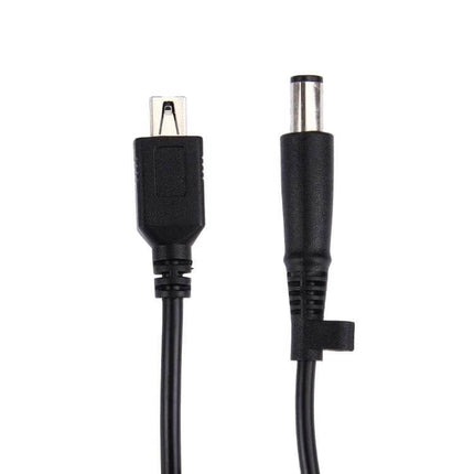 Power Adapter Cable with 4.5mm Female to 7.4mm Male Connectors, 4.5 x 3.0mm female to 7.4 x 5.0mm male black adapter cable