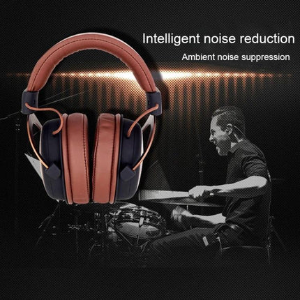 ISK Wired Studio Headphones Closed Over Ear For Monitoring brown closed-back over-ear studio headphones with noise reduction