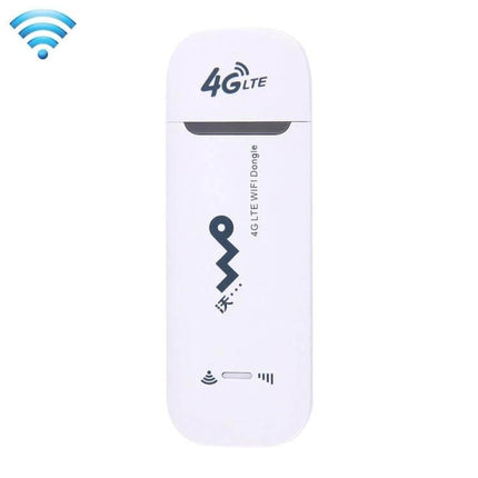 4G WiFi Wireless USB Modem for Portable Internet Access - white 4G LTE USB WiFi dongle for travel, laptop, PC, MacBook connectivity