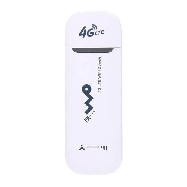 4G WiFi Wireless USB Modem for Portable Internet Access - white 4G LTE USB dongle for laptop and travel connectivity
