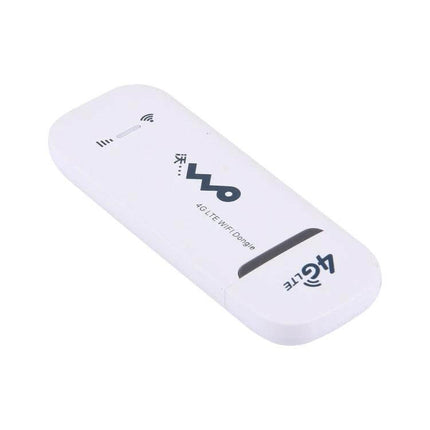 4G WiFi Wireless USB Modem for Portable Internet Access - white 4G LTE USB dongle for laptop, PC, MacBook travel and remote work