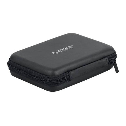 ORICO Protective Case for 2.5 Inch Hard Drives black zippered travel case protecting external HDD from drops and scratches