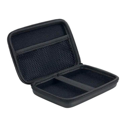ORICO Protective Case for 2.5 Inch Hard Drives - black zippered travel case with foam dividers and mesh pocket for protection