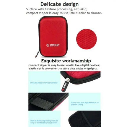 ORICO Protective Hard Drive Case for 2.5 Inch SATA Drives