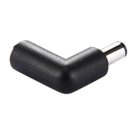 90 Degree Right Angle Power Adapter Connector for HP Laptops DC 7406 male black right-angle plug reducing cable strain