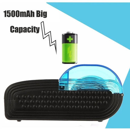 58mm Bluetooth Thermal Receipt Printer for Point of Sale portable battery-operated receipt printer with 1500mAh capacity and blue cover