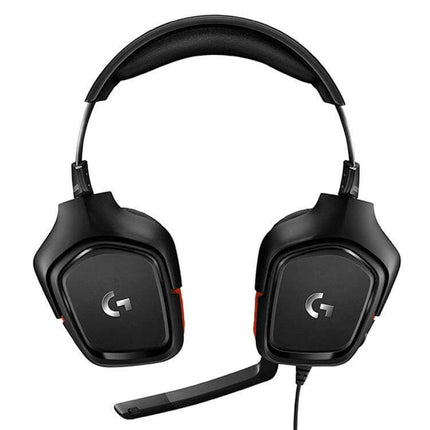 Logitech Stereo Gaming Headset For Comfortable Long Sessions with 50mm drivers, adjustable headband and foldable mic