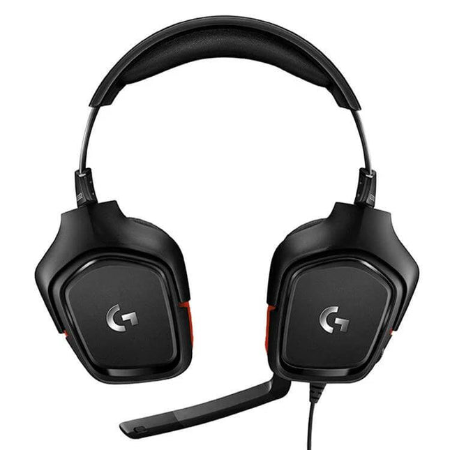 Logitech Stereo Gaming Headset For Comfortable Long Sessions with 50mm drivers, adjustable headband and foldable mic