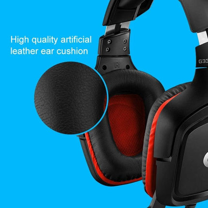 Logitech Stereo Gaming Headset For Comfortable Long Sessions with artificial leather ear pads for marathon play