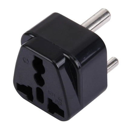 Universal Travel Plug Adapter for South Africa Sockets black compact adapter for UK AU US EU devices