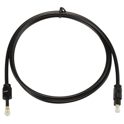 1 Meter Toslink Male to 3.5mm Mini Digital Optical Audio Cable - black 1m optical audio cable for DVD CD to soundbar connections