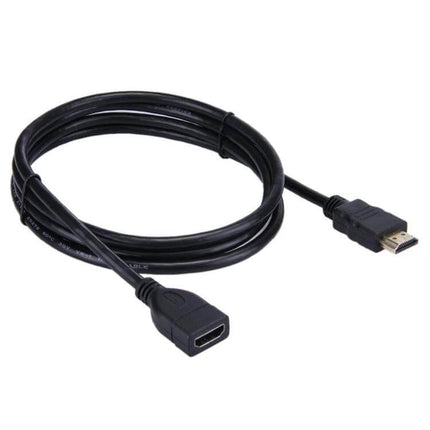 1.5 Meter HDMI Cable for High-Definition Device Connections with gold-plated connectors, ideal for HDTVs, DVD players and projectors
