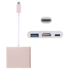 Type-C+USB+HDMI (J) / Gold