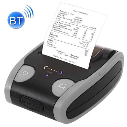 58mm Portable Bluetooth Thermal Receipt Printer for Business Use compact mobile receipt printer printing wireless receipts