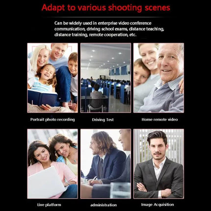 Aoni C11 HD Webcam for Video Conferences and Remote Teaching