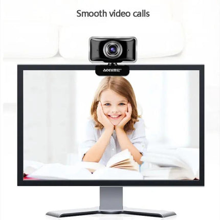 Aoni C11 HD Webcam for Video Conferences and Remote Teaching