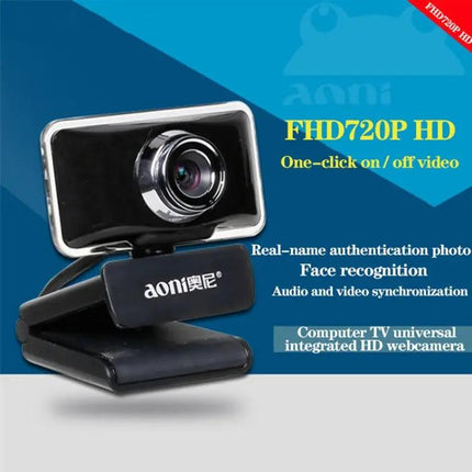 Aoni C11 HD Webcam for Video Conferences and Remote Teaching