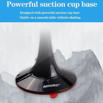 Aoni Kujing HD Vertical Business Webcam with Microphone showing powerful suction cup base for stable mounting on smooth surfaces