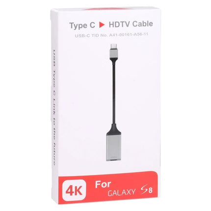Cable for Connecting Devices to TVs in Daily Home Use - USB Type-C to HDMI 4K adapter cable for streaming phone or laptop to TV