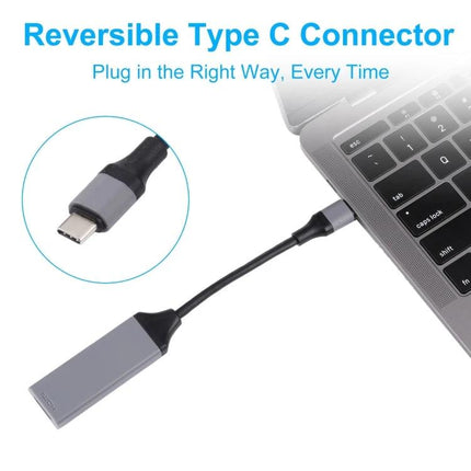 Cable for Connecting Devices to TVs in Daily Home Use USB Type-C to HDMI cable shown plugged into a laptop for streaming