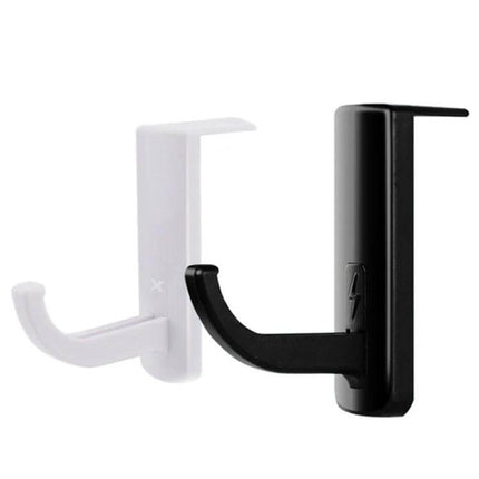 Universal Headphone Hanger For Desk And Monitor Mount compact tool-free hanger holds headphones and keeps desk tidy