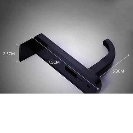 Universal Headphone Hanger For Desk And Monitor Mount compact tool-free hook to hold headphones and tidy cables