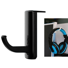 Desktop Headphone Holder with 3M Adhesive Hook for Monitors and Accessories