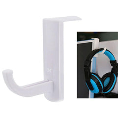 Desktop Headphone Holder with 3M Adhesive Hook for Monitors and Accessories