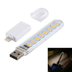 with 8 Pin  Adapter / Warm White
