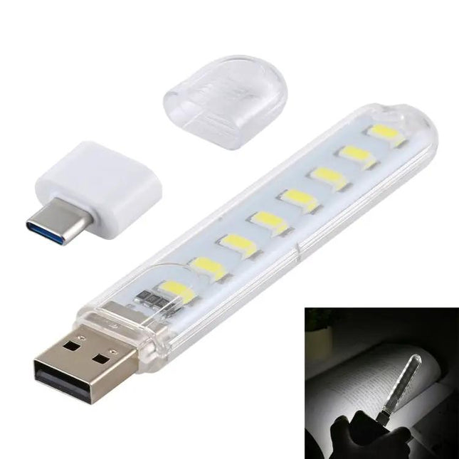 Compact USB LED Light for Nighttime Reading at Home