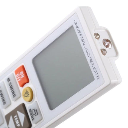 Chunghop Universal A/C Remote with Built-In Flashlight white universal air conditioner remote with LCD and flashlight