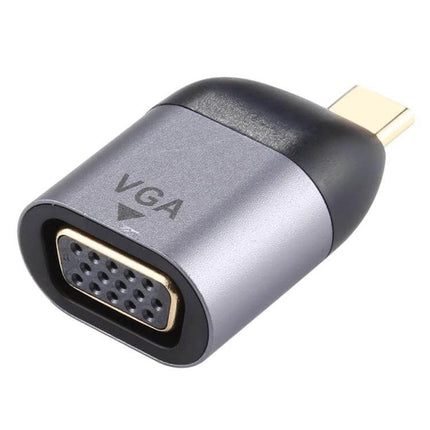 Type-C to VGA Adapter for Connecting Devices to Displays - USB-C to VGA DB15P female converter for projectors and monitors