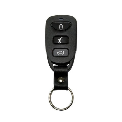 4-Button Wireless Remote Control for Hyundai and KIA Vehicles black key fob with trunk lock and unlock buttons on key ring