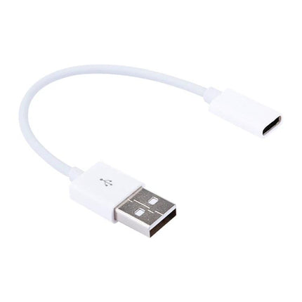 Essential USB to USB-C Adapter for Everyday Device Connections - white USB 2.0 male to USB-C female adapter cable