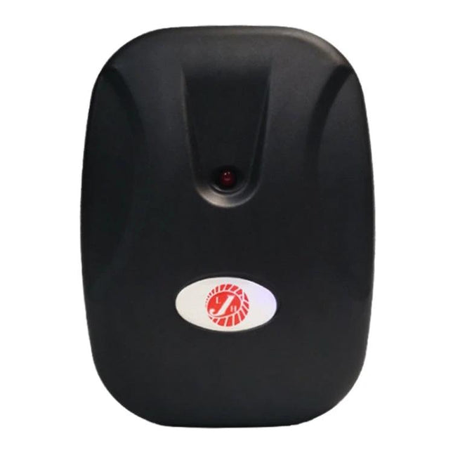 Garage Door Remote Control with Receiver Cable black receiver unit with red LED, 433MHz compatible, 6-wire 8-hole external motor connection, up to 50m range