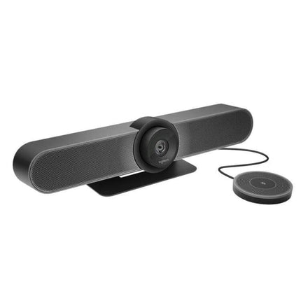 Logitech Omnidirectional Extension Microphone for Large Conferences connected to CC4000E speakerphone, black conference microphone for large rooms
